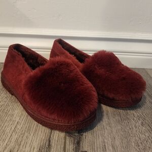 G.N.D Faux & Suede Loafer Slippers